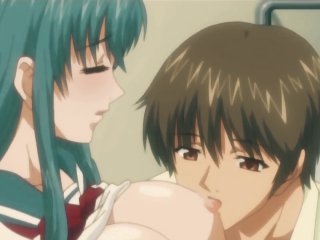 Blue Haired Girl Loves Getting Fucked by Big Cock