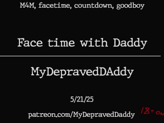 [М4М] Сперма на камеру для папочки - Мужской стонущий аудио - Обратный отсчет.. Только для хороших мальчиков