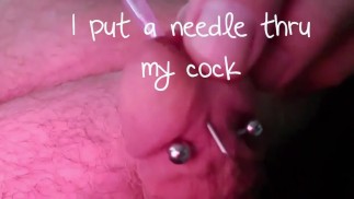 Beautiful Frenum Cock - I did it