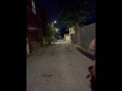 Half horseman shows His BBC In the Street in PUBLIC! 😱