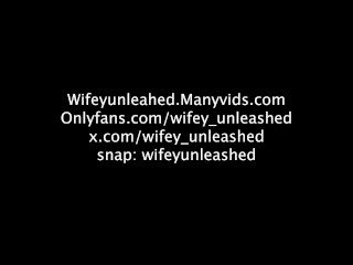 First-Time Squirting Hotwife: Creaming while Fantasizing about new Bulls