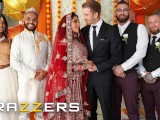 BRAZZERS – Danny Catches His Bride Yasmina Khan Fucking Xander & Bilbo After Their Indian Wedding