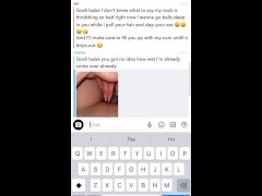 stretching my tight little pussy to its limits on snap for a lucky couple fans