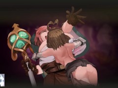 THE BEST LESBIAN SPANKING HENTAI SCENE - JESSICAS CURSE