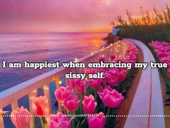 I AM a beautiful feminine SISSY 🩷 Sissy affirmations - Screenshot 1 of 16 - Sissy