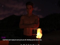 Domino Beach #14 PC Gameplay - Screenshot 9 of 16 - Adult Visual Novel