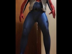 SPIDER-MAN PEES IN HIS SUIT