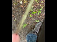 Rainy Day Trail Public Piss - Dane Coxx - Screenshot 8 of 16 - Amateur Pissing
