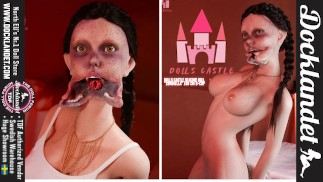 Zombiella – 156 cm Fantasy Sex Doll with D-Cup from Dolls Castle | Unique Silicone Love Doll