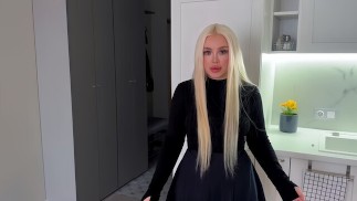 A disgruntled blonde fucks me so I don't have to pay a fine. PAWG, HOT
