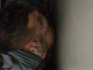 I get love getting my dick sucked through gloryhole