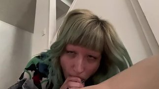 Becky the Clown edges her sub puppy style