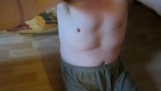 Mon torse compil with one testicle