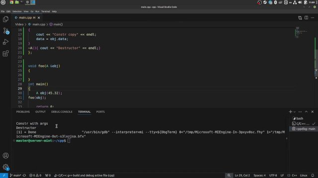#41 Copy Constructor