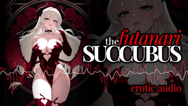 F4A  Erotic Audio  The Futanari Succubus [Futadom / Rough / Pegging]