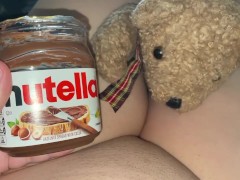 ثديين كبيرين من نوتيلا لفتاة سعودية - مراهقة لطيفة، مهبل ضيق، استرخِ، شاهد التلفاز عارية