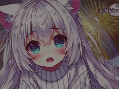 Neko Girlfriend Scared of Fireworks | ASMR RolePlay Hentai