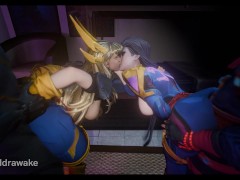 Psylocke & Magik Foursome Doggystyle | Marvel Rivals