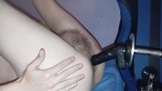 Dildo machine made me choke