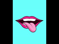 Sexy Lips Art - Adobe Illustrator
