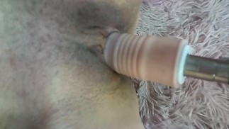 Cherry Layne Gets Fucked Hard And Long By Giant Dildo On A Machine
