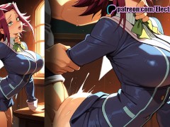 Akiza Izinski fucked hard, begging for more cock