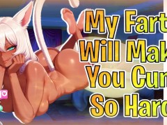 [F4M] | Your Sexy Kitty GF Lets Out Huge Bubbly Farts For You While She Blows You 💕💨 {Lewd ASMR}
