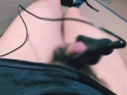 【亀頭】(自分視点)尿道締め亀頭責め激痛精子漏れ出し【射精】