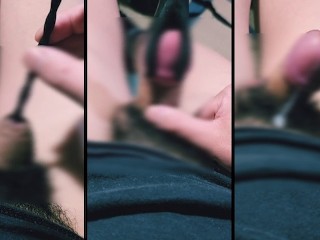 [glans] (Self Point of View) Urethral Tightening Glans Blame Severe Pain Sperm Leakage [ejaculation]