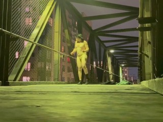 Little Dick Exposed outside in Public