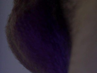 Sensually Massaging my Hairy Balls and Teasing my Dick Head (POV)