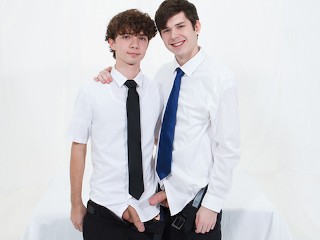 Dakota Lovell Undresss his Mate Sam Ledger and Officiates his Anointment Ceremony - Missionary Boys