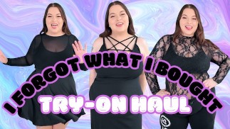Esqueci o que comprei - provando góticos plus size - Sydney Screams