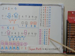 2+2=4 and 7-5=2 Abacus [JapanMath](Titsjob)