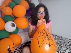 Blow to pop Halloween 2023(full video on C4S / MV / OF / Membersite)