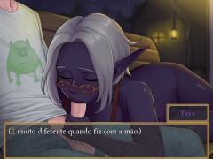 Alvein #47: Hot Elf Mayor Thanked Me With a Blowjob in the Plaza at Night