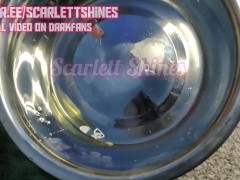 Latex Slave’s Piss Drinking Challenge: Dog Bowl Humiliation (See More on Darkfans)