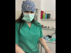 Desinfektion and gloves