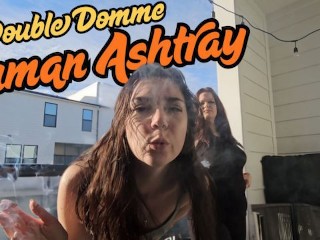Double Domme Human Ashtray Trailer