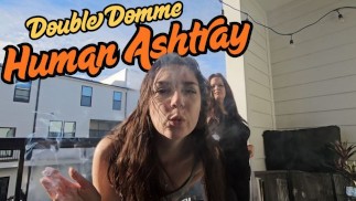 Double Domme Human Ashtray trailer