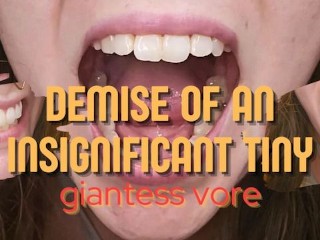 Giantess Vore Demise of an Insignificant Tiny Trailer