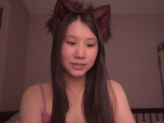 Cute Asian Kitty Cat Girl Cosplay ASMR - Storytime! - Exodus 7-11