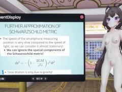 [VTuber Nude Lesson] Relativity in GPS: ~ How do satellites measure the location of smartphone? ~
