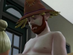 Horny Wizard Cums on Busty Witch (SIMS 4 PORN)