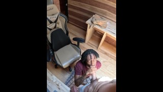 Interracial Big White Dick Suck porn video thumbnail