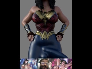 Чудо-женщина с огромным членом Futa посылает вам Sexual сообщение