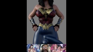 Чудо-женщина с огромным членом Futa посылает вам Sexual сообщение