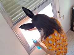 هنقضي النهار كله بتنظيف الشباك ده ولا إيه طب تعالي اقولك انا عاوز منك إيه - Screenshot 2 of 16 - Homemade