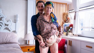 first anal sex with a ugly granny