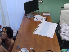 Fake Hospital - Doctor enjoy fucking a hot RUSSIAN in his office